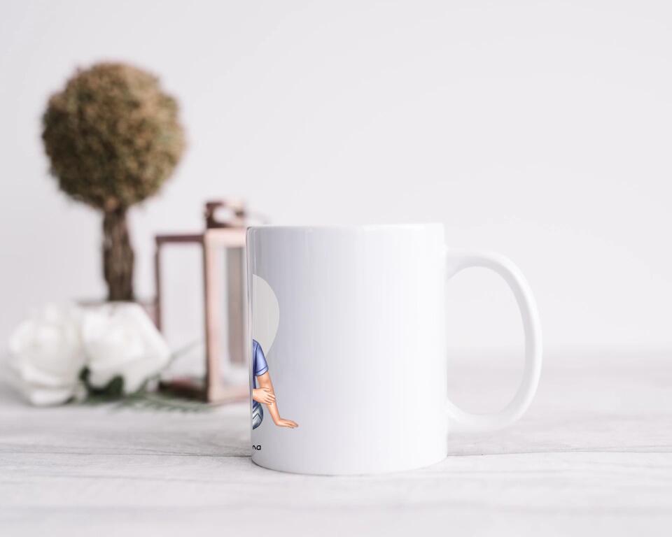 Weihnachtsgeschenk Kaffeebecher Familie personalisiertes Weihnachtsgeschenk Kaffeebecher Nikolausgeschenk