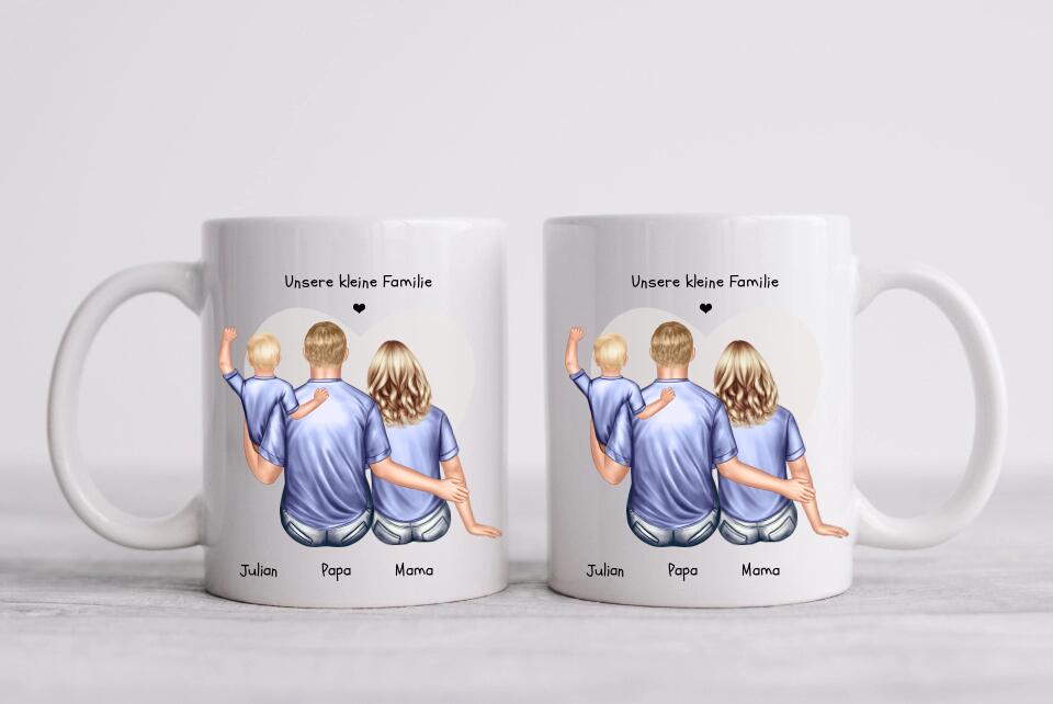 Tasse Geschenk Vatertag - Tasse Geschenk Muttertag Papa Geburtstagsgeschenk - Mama Geburtstagsgeschenk - Personalisiertes Geschenk Familie mit Baby