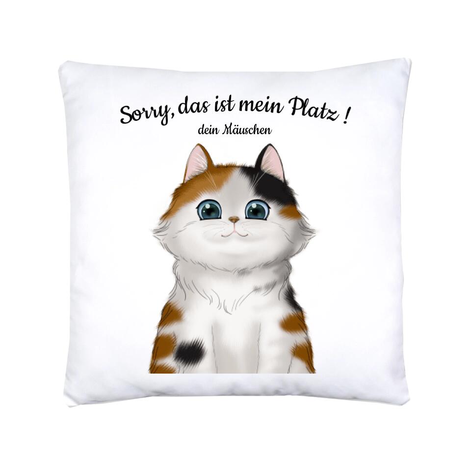Personalisiertes Geschenk Bettbezug Katzenliebhaber