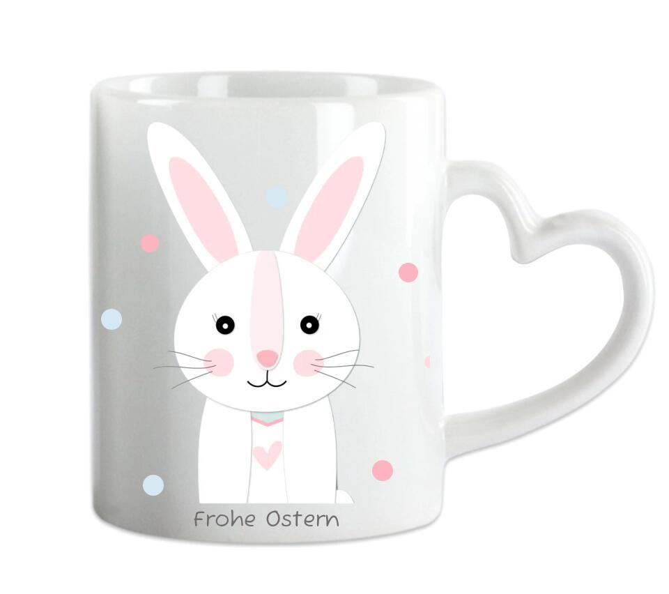 Personalisierte Tasse Hase mit Namen, Ostergeschenk, Namenstasse, Tasse mit Name