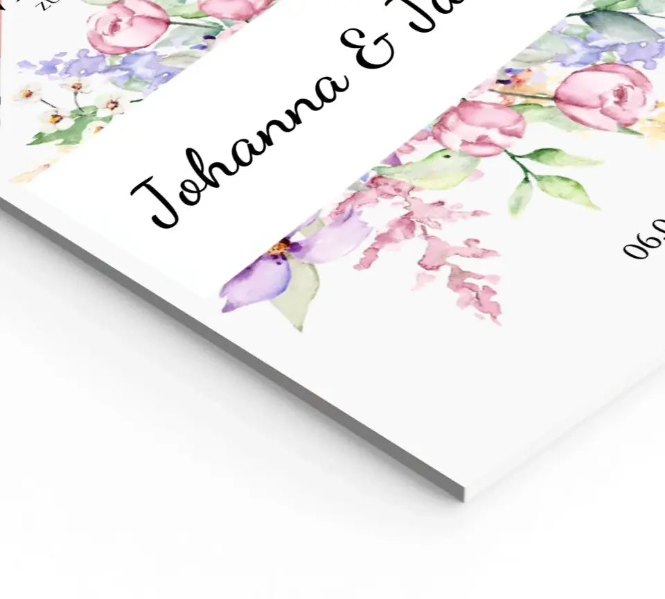 Willkommensposter Hochzeit | Willkommensschild Hochzeit personalisiert | Hochzeitsempfang Tafel