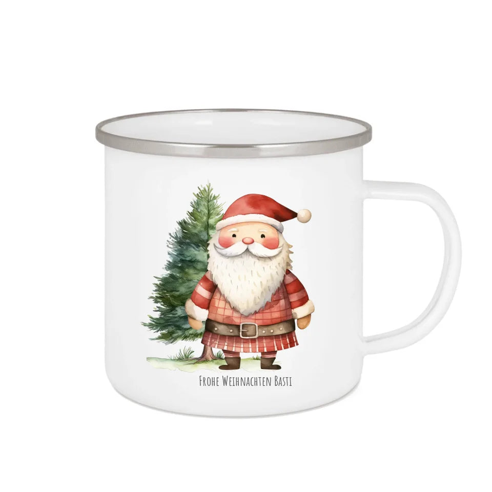 Geschenk Nikolaus, Weihnachten personalisiert - Kindertasse, Kinderbecher, Kinderteller - Nikolaustasse, Weihnachtstasse