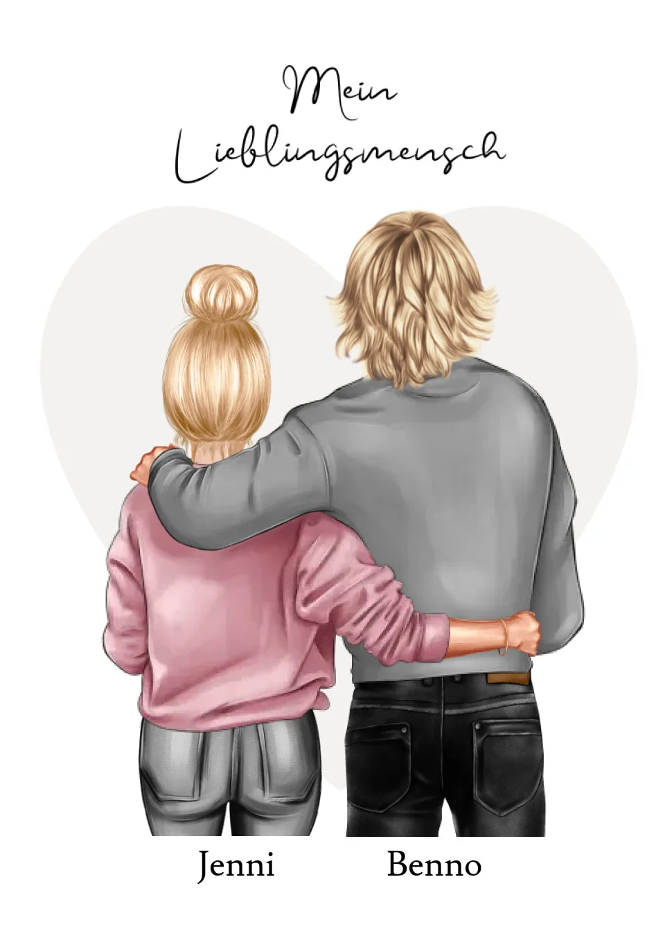 Kuscheldecke personalisiert für Paare – Geschenkidee mit Namen & Motiv - Partnerschaftsgeschenk