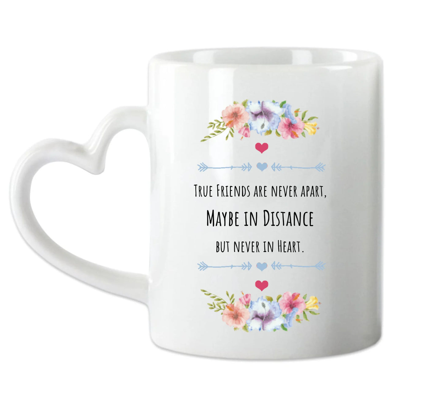 3 Beste Freundinnen Tasse personalisiert - Beste Freundin Geburtstagsgeschenk