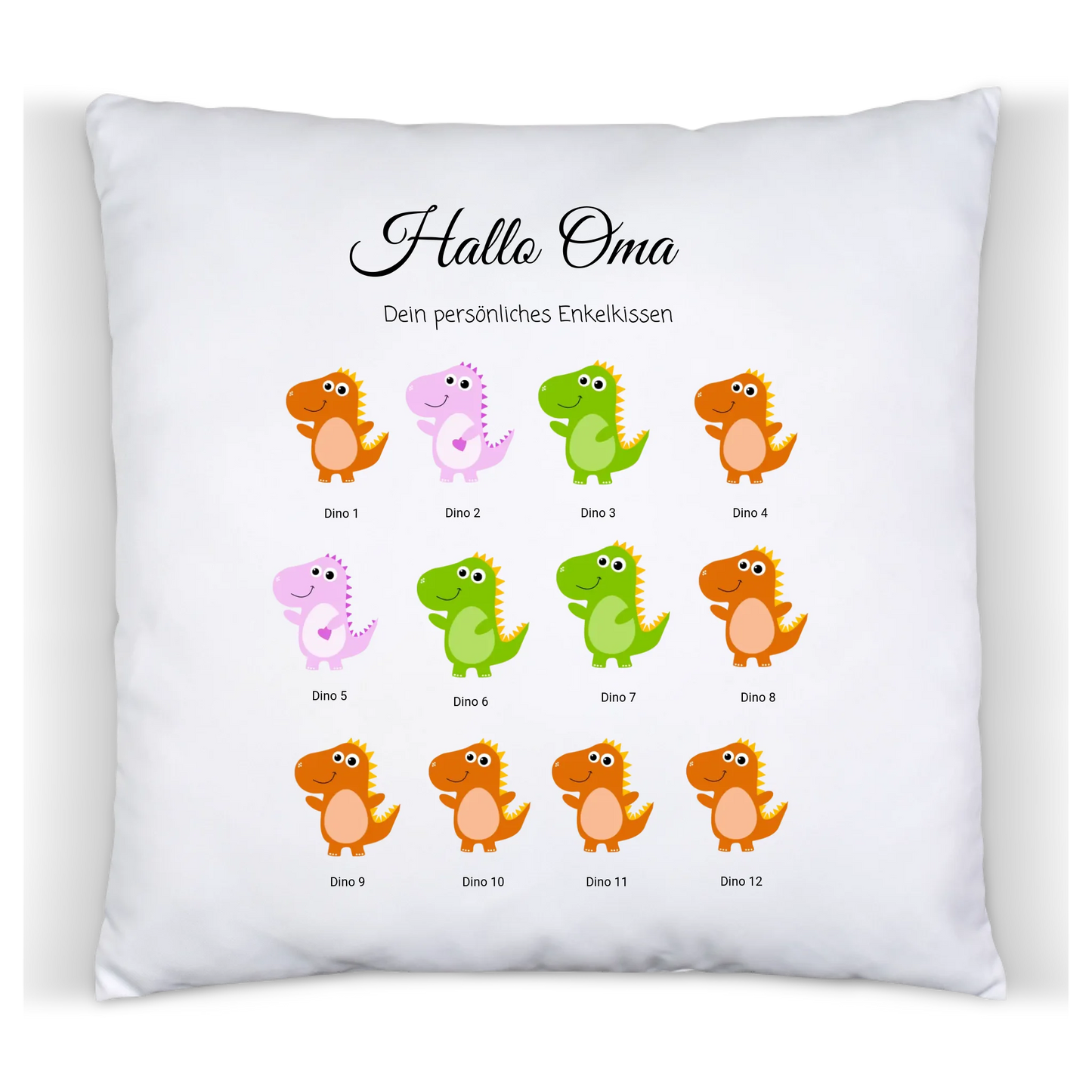 Personalisiertes Geschenk Oma / Opa Enkel-Kissen | Geburtstagsgeschenk & Weihnachtsgeschenk