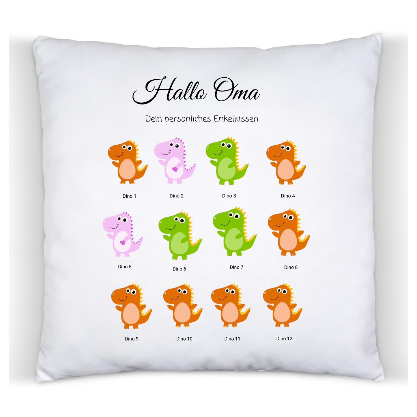 Personalisiertes Geschenk Oma / Opa Enkel-Kissen | Geburtstagsgeschenk & Weihnachtsgeschenk