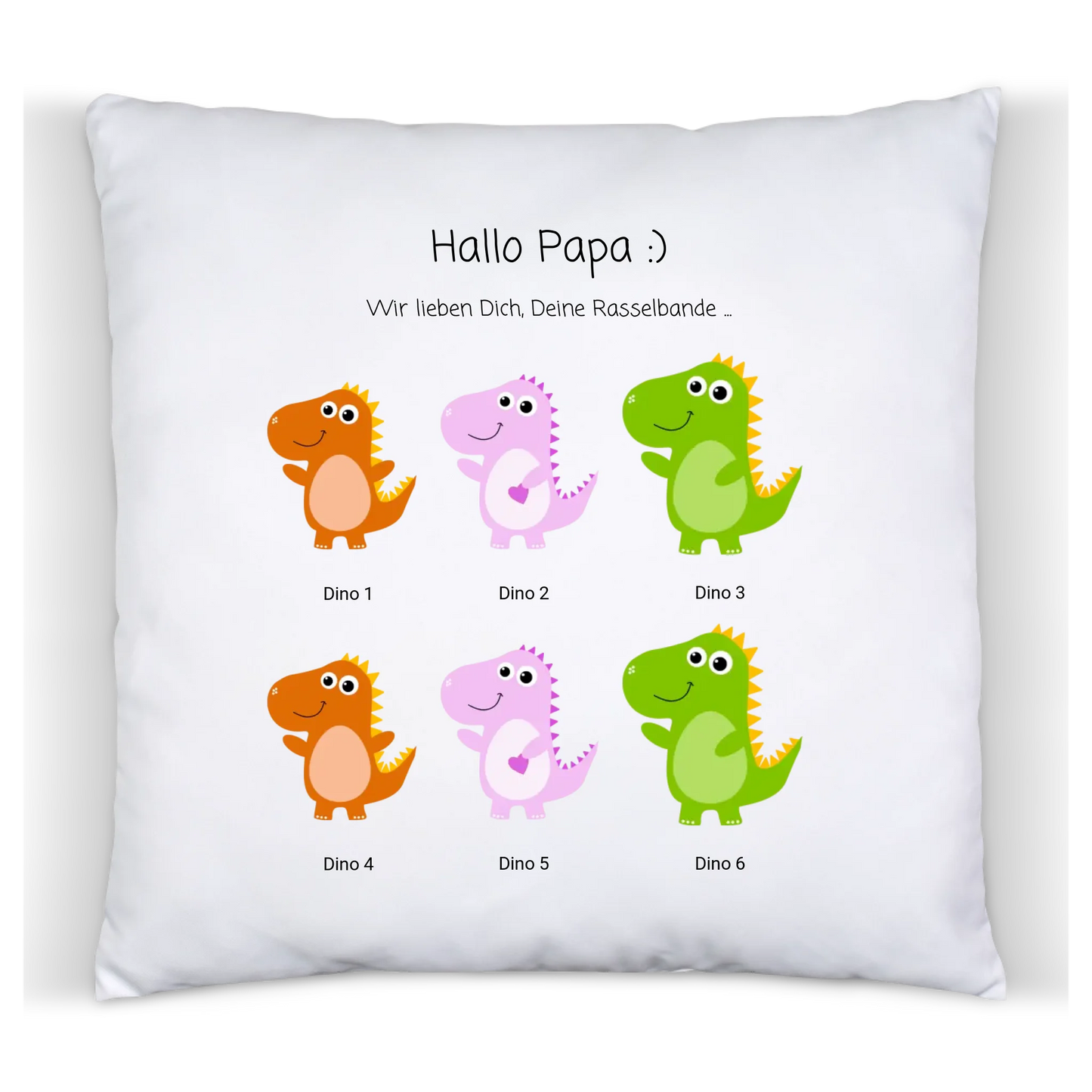 Personalisiertes Geschenk Papa / Vater Kind Kissen | Ostergeschenke / Vatertagsgeschenk & Geburtstagsgeschenk