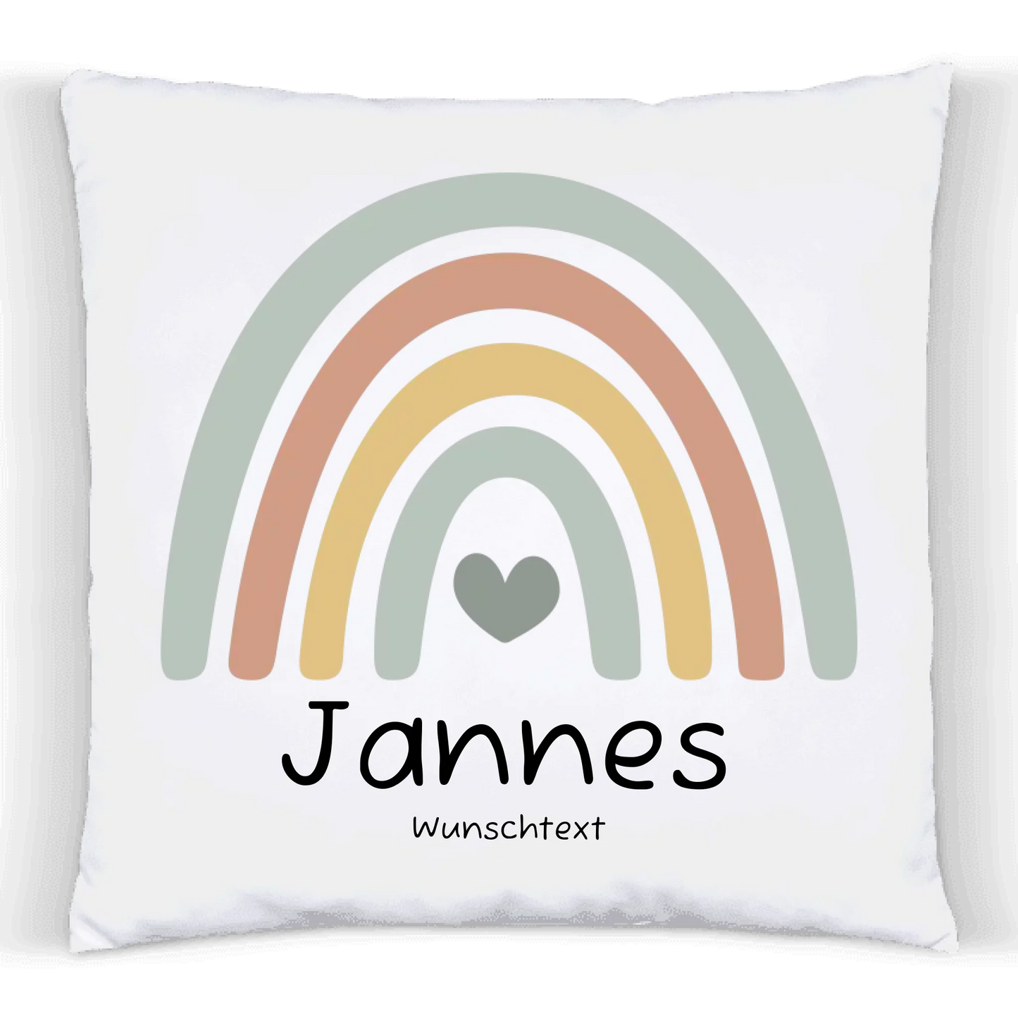 Personalisiertes Kissen Regenbogen | Einschulungsgeschenk Junge | Geburtstagsgeschenk, Babygeschenk | Ostergeschenk