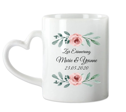 Personalisierte Tasse Geschenk Trauzeugin - Brautgeschenk - Hochzeitsgeschenk