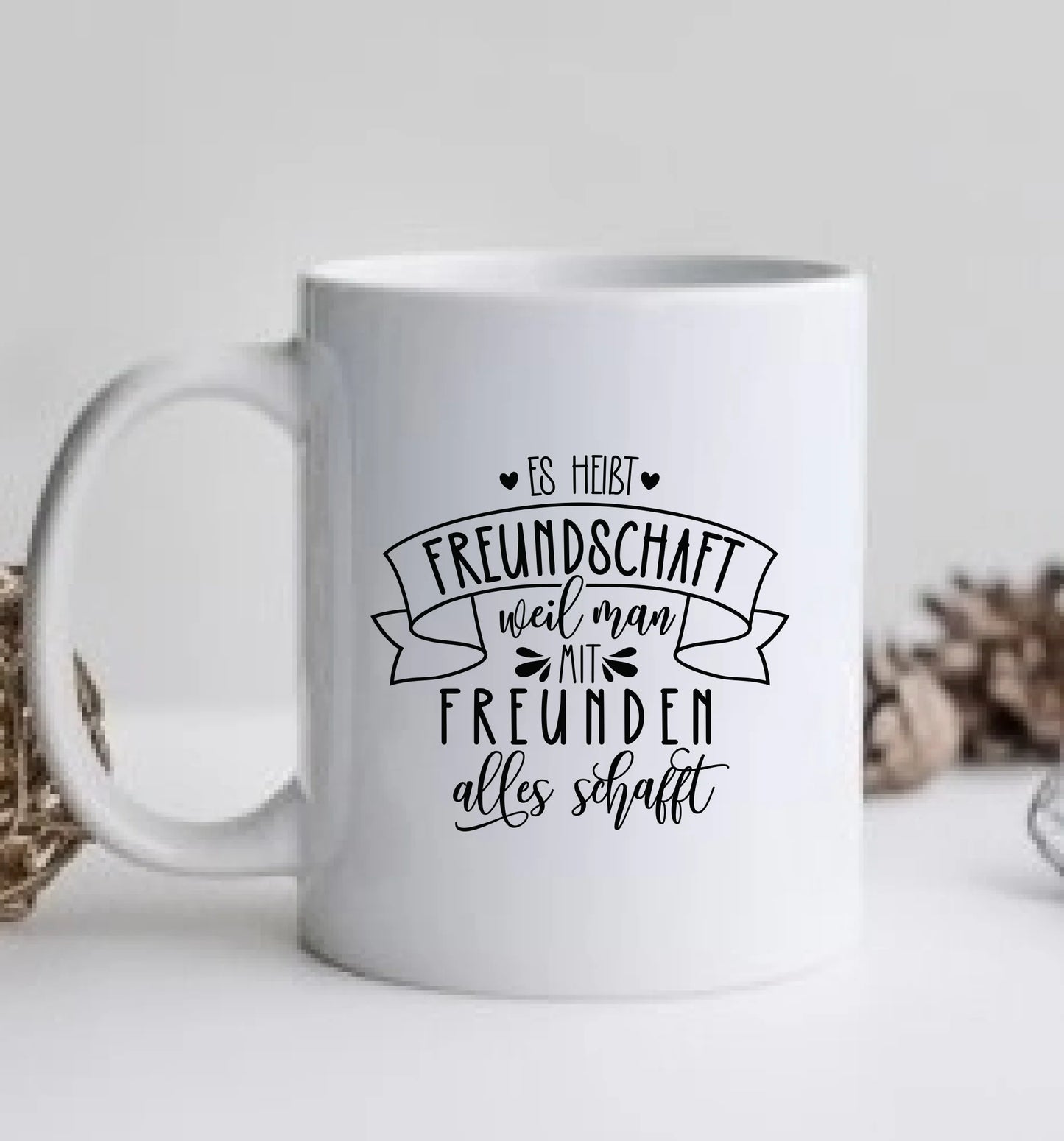 Fototasse mit eigenen Bild und Spruchauswahl als Geburtstagsgeschenk & Weihnachtsgeschenk