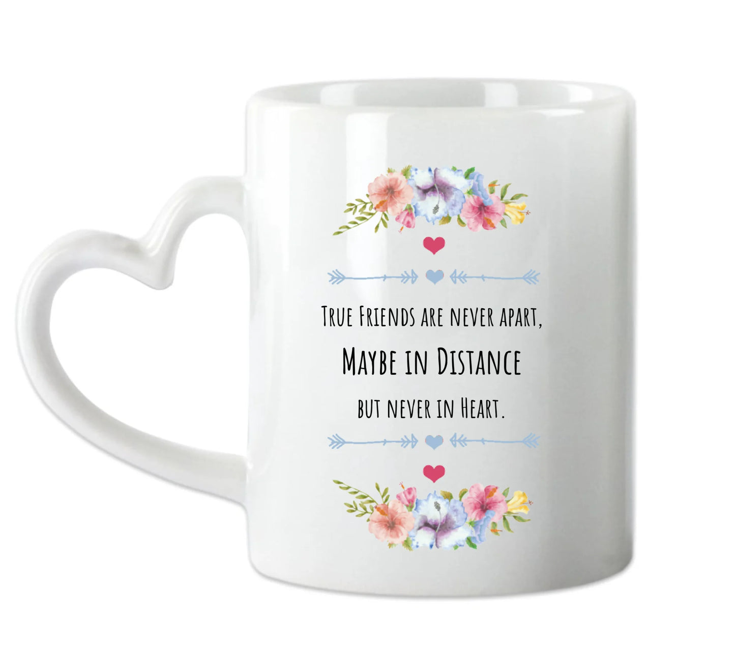 3 Beste Freundinnen Tasse personalisiert - Beste Freundin Geburtstagsgeschenk
