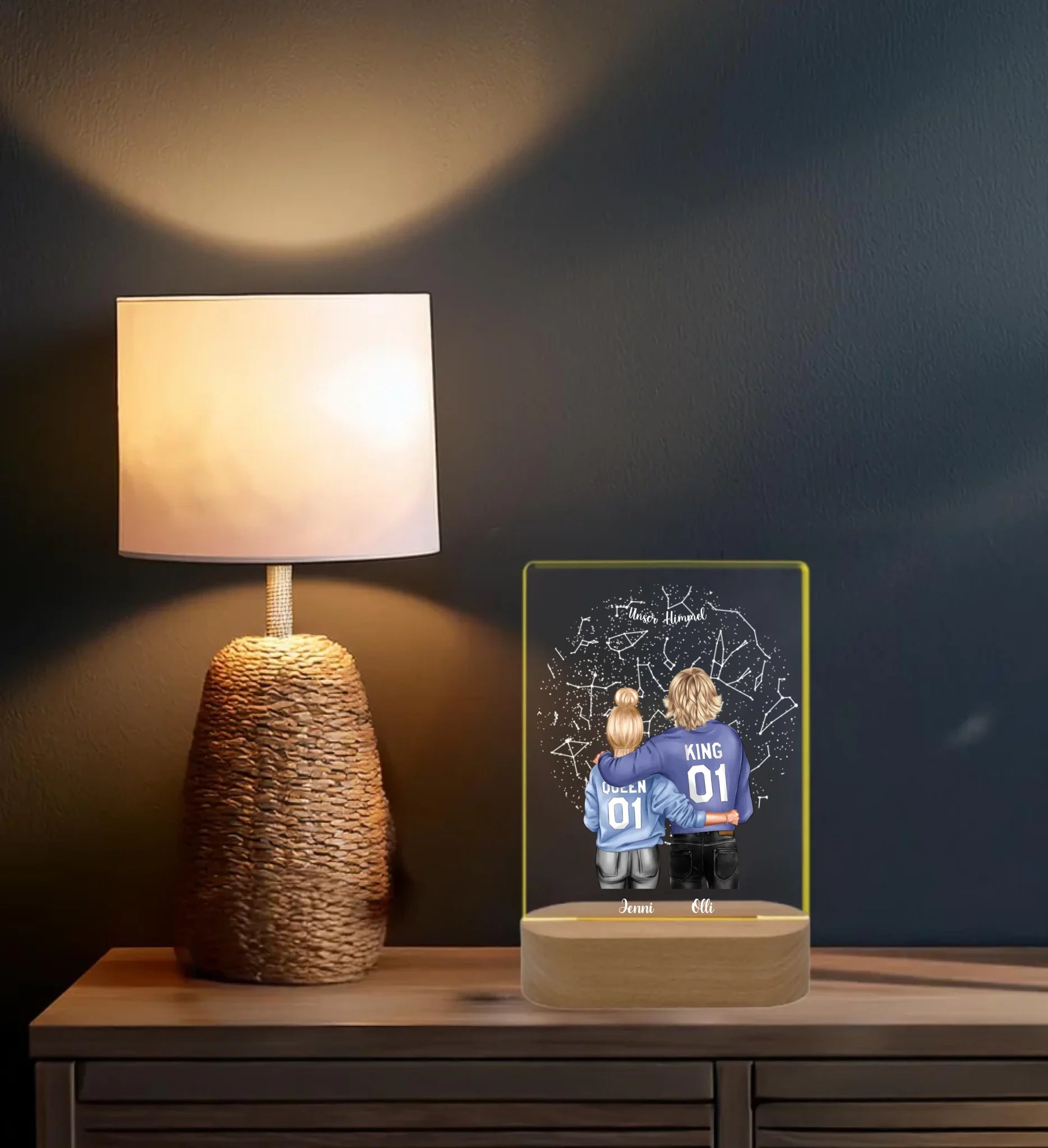 Komode Licht an