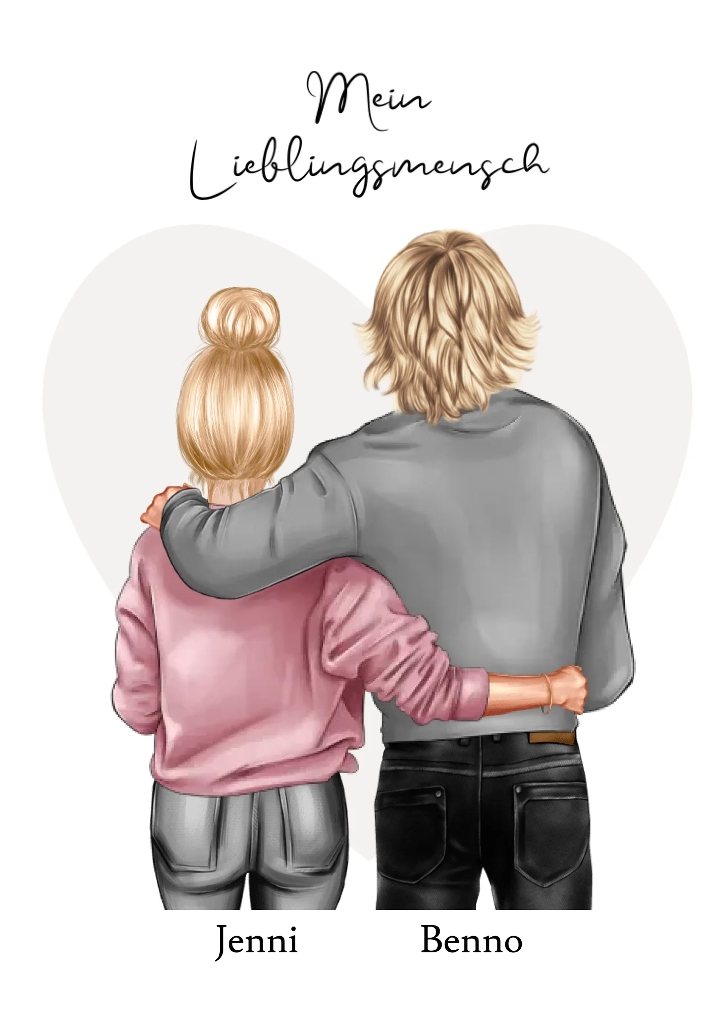 Kuscheldecke personalisiert für Paare – Geschenkidee mit Namen & Motiv - Partnerschaftsgeschenk