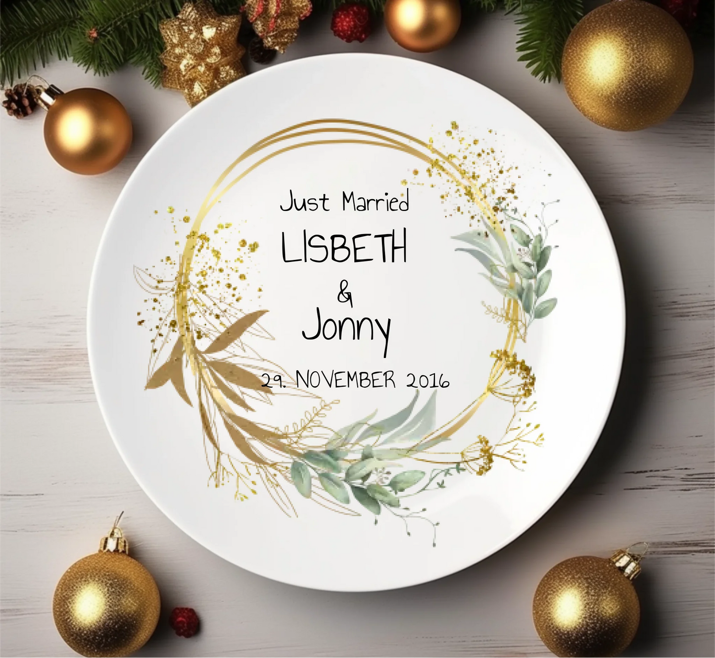 , Geschenk Hochzeit, Geschenk Brautpaar, ideal als Gästeteller