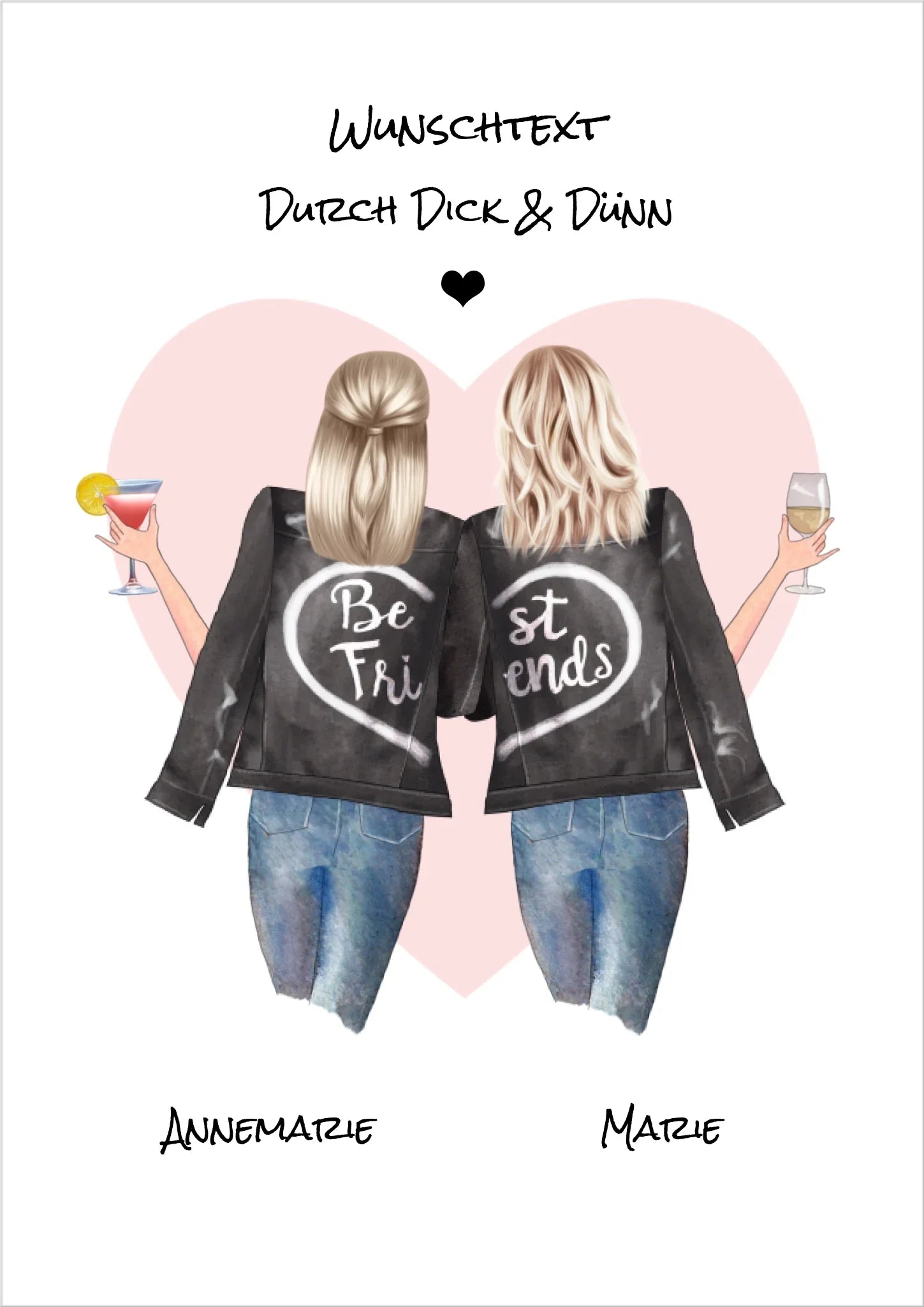 Personalisiertes Geburtstagsgeschenk für die kleine oder große Schwester, als Poster, Tassen, Dekolicht mit Namen und Wunschtext direkt online gestalten.