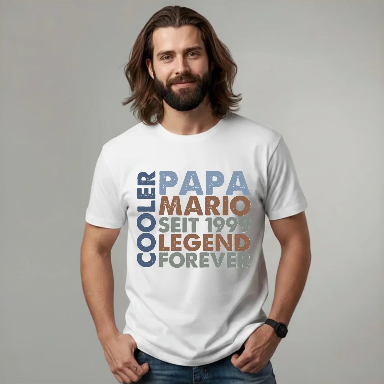 Personalisierte T-Shirts für Alle, Mama, Papa, Freunde, Familie, Kolleginnen.