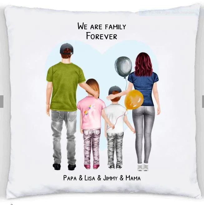Personalisierte Geschenke für Mama & Papa - Deko Kissen zum Muttertag & Vatertag
