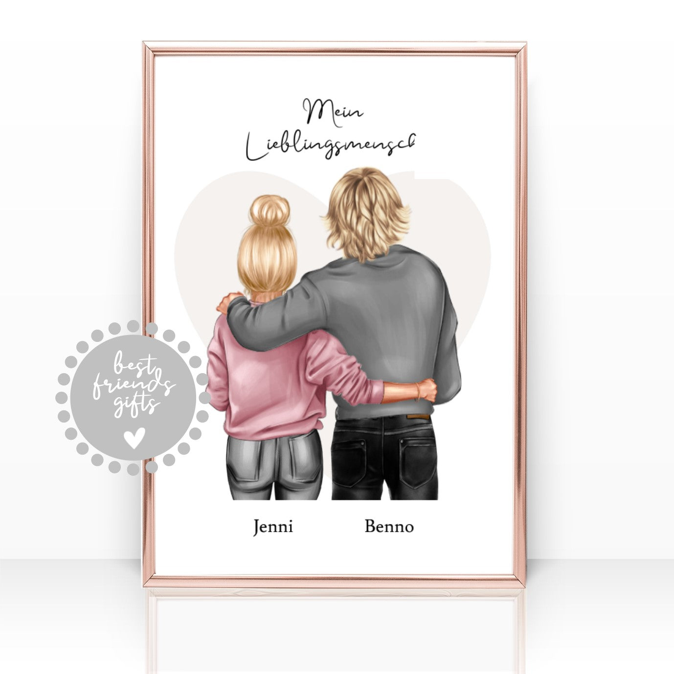 Lieblingsmensch Geschenke, Poster, Tassen, Kissen und mehr für deine Nummer eins im Leben.