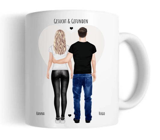 Personalisiertes Partnergeschenk Tasse, Kaffeebecher