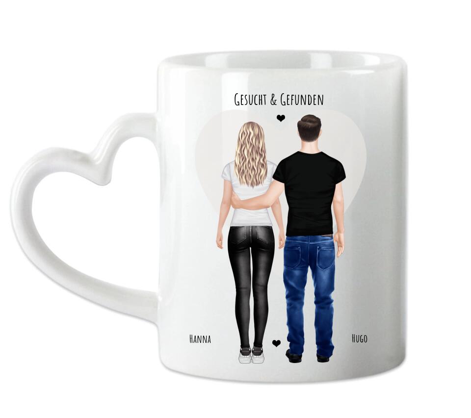 Personalisiertes Partnergeschenk Tasse, Kaffeebecher