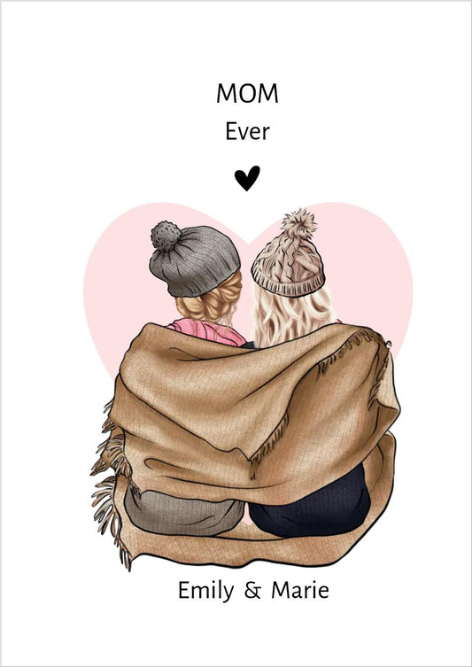 Überrasche deine Mama mit einem personalisierten Geburtstagsposter! Ein einzigartiges Geschenk, das sie für immer schätzen wird.