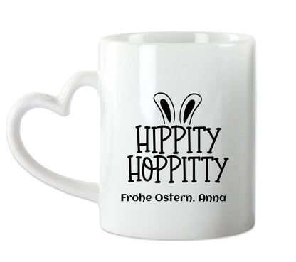 2 Freundinnen Ostergeschenk - Personalisiertes Geschenk Tasse - Geschenk zu Ostern mit Namen, Spruch Osterhasen