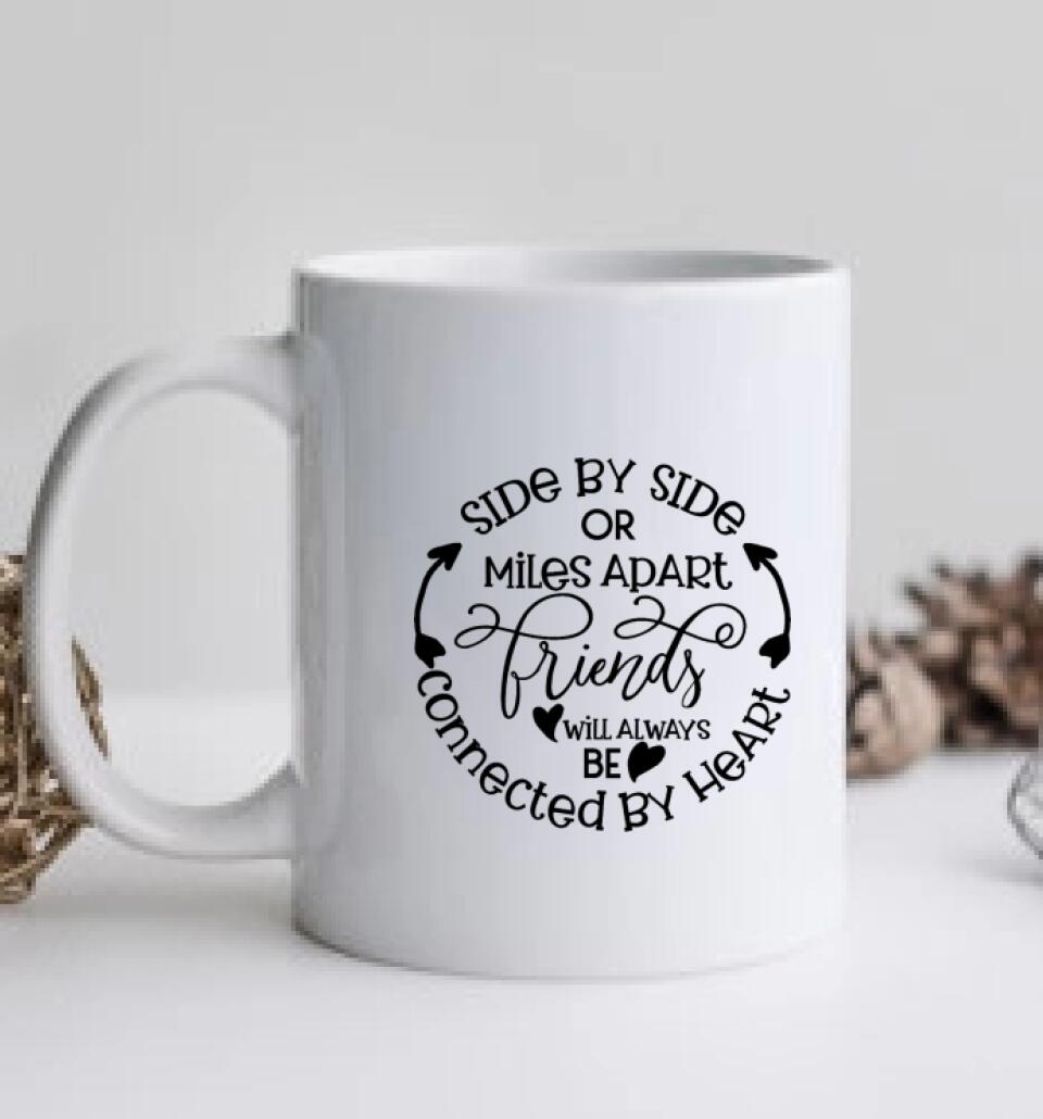 Personalisierte Tasse Geschenk 2 Beste Freundinnen Tasse, Geschenkidee beste Schwester, Weihnachtsgeschenk