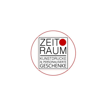 Personalisiertes Geschenk zur Geburt - Geburtsgeschenk & Taufgeschenk ELEFANT von Zeitraum-Kunstdrucke