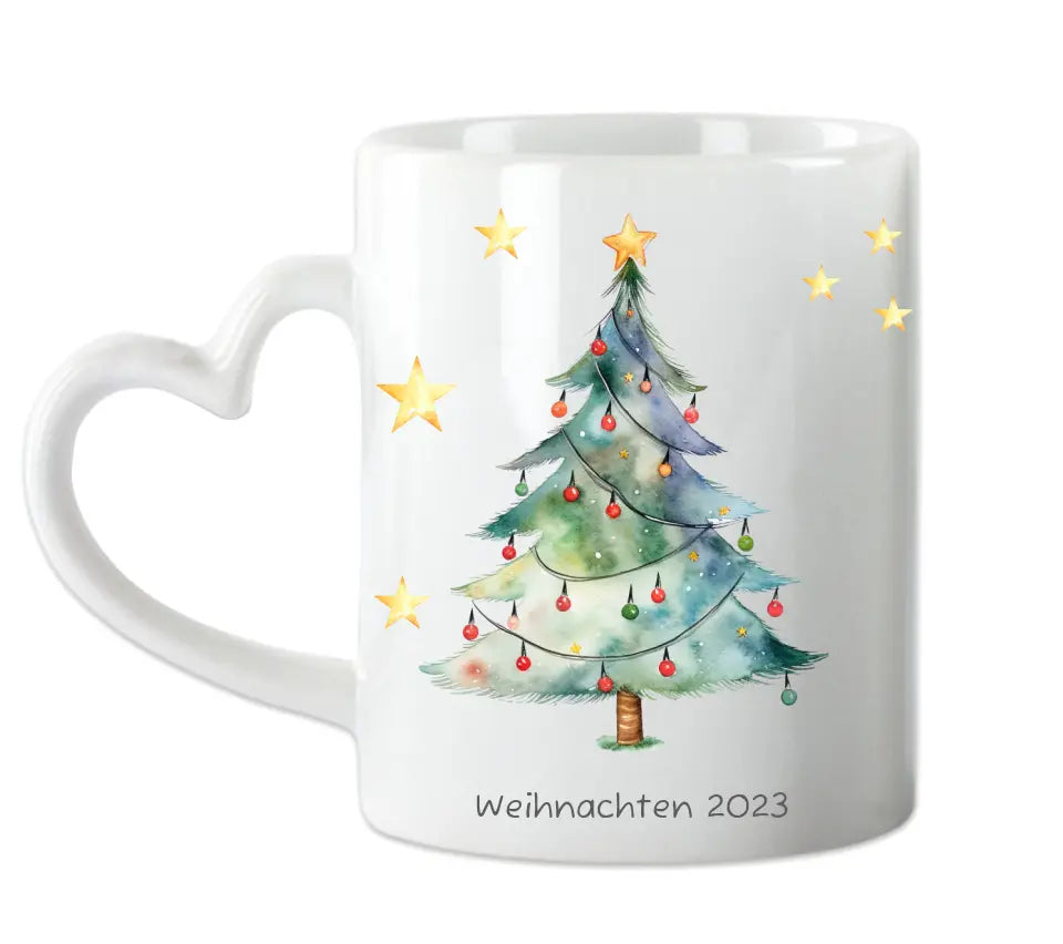 Geschenk Nikolaus, Weihnachten personalisiert -  Kindertasse, Kinderbecher, Kinderteller - Nikolaustasse, Weihnachtstasse - mit Name