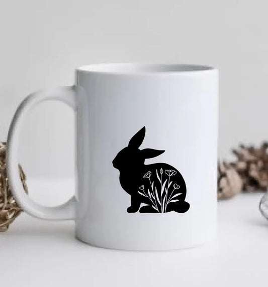 Beste Freundin Tasse mit Osterhase und 3 Beste Freundinnen personalisiert mit Namen