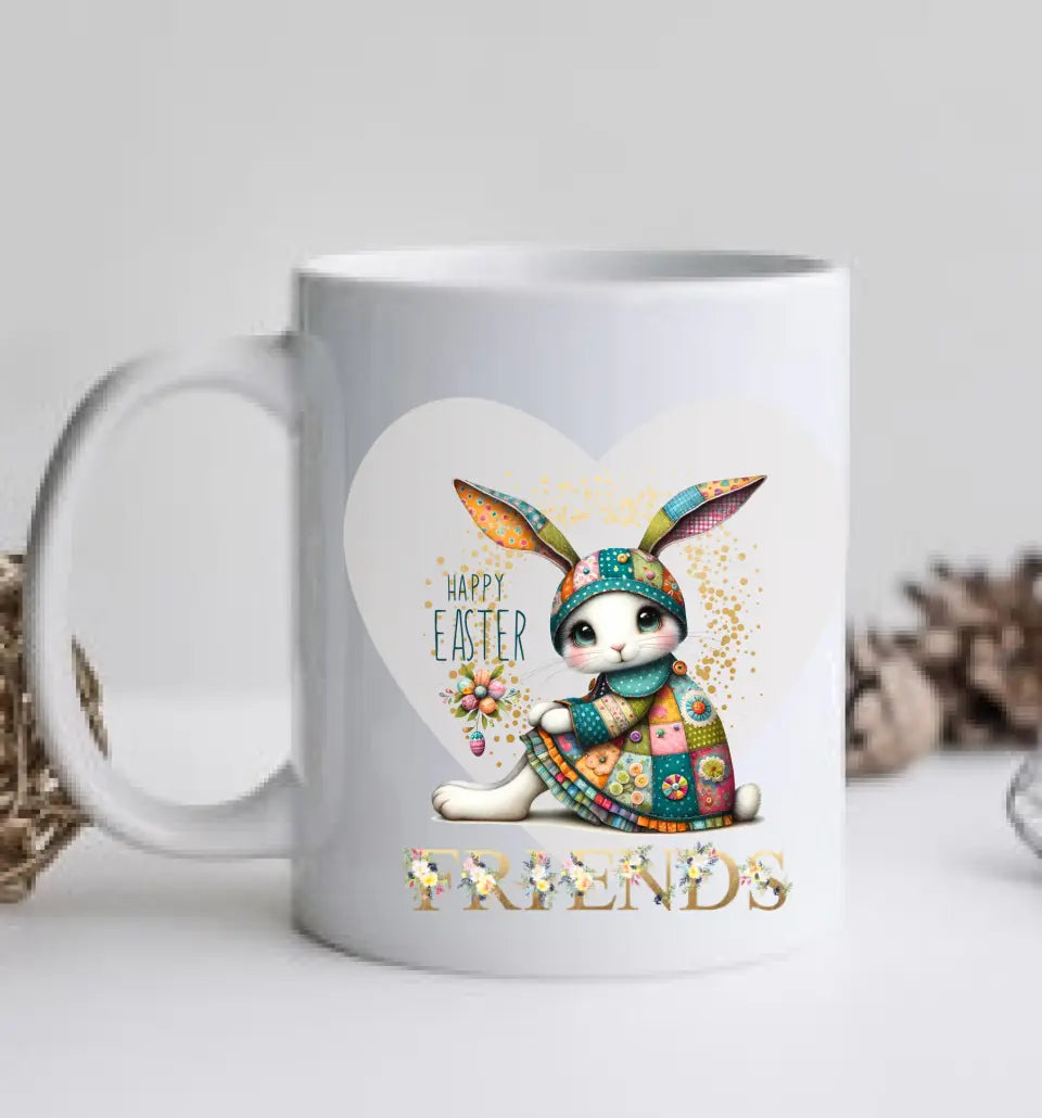 Ostergeschenk Ostertasse personalisiertes Geschenk 2 Beste Freundinnen Tasse, Schwester, Kollegin, Tassendruck