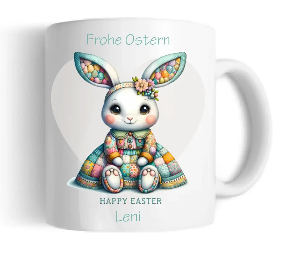 Ostergeschenk Ostertasse personalisiertes Geschenk für Kinder, Mama, Schwester, Oma, Kollegin