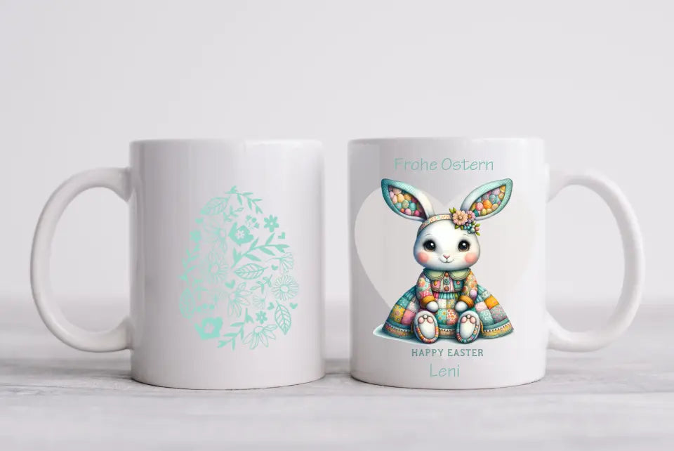 Ostergeschenk Ostertasse personalisiertes Geschenk für Kinder, Mama, Schwester, Oma, Kollegin