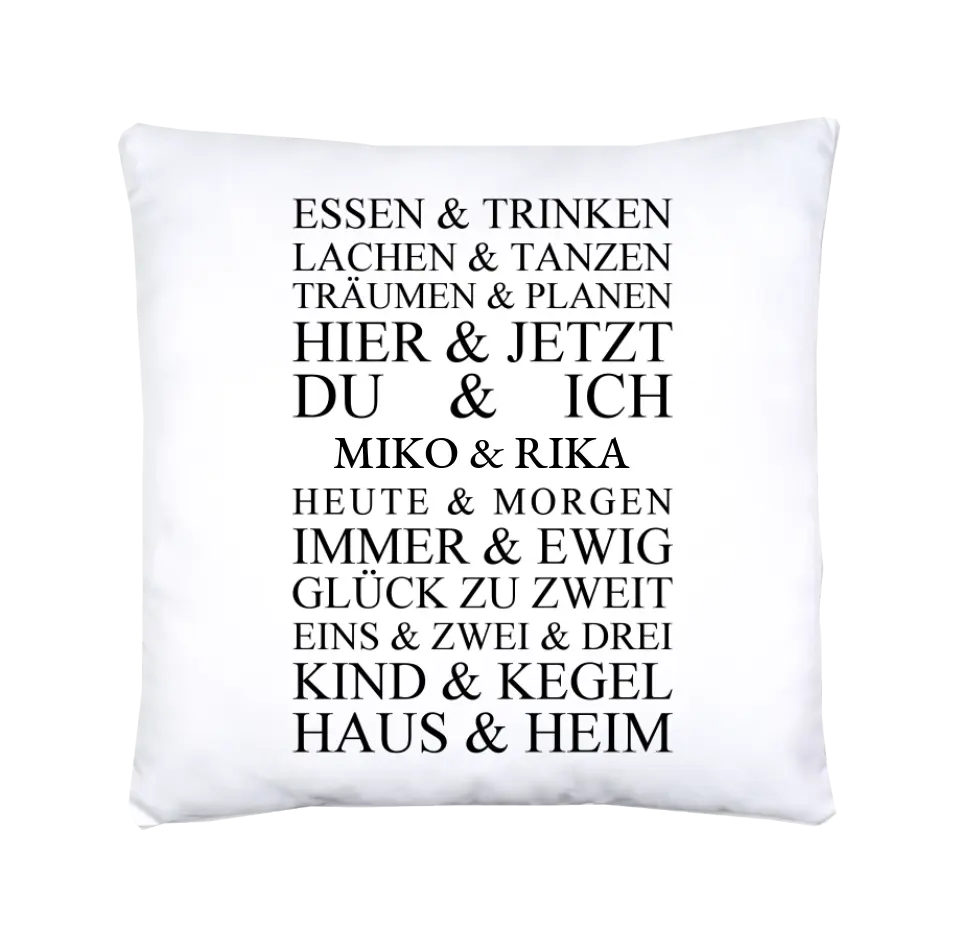 Personalisiertes Geschenk Bettwäsche für Paare und beste Freunde von Zeitraum-Kunstdrucke