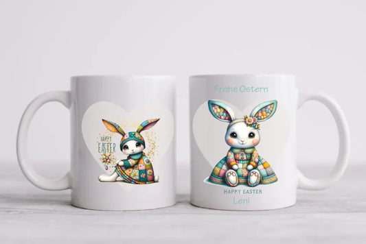 Ostergeschenk Ostertasse personalisiertes Geschenk für Kinder, Mama, Schwester, Oma, Kollegin