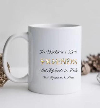 3 Beste Freundinnen Geschenk Tasse, Personalisierte Tasse Freundin, Geschenk Schwester, Geburtstagsgeschenk