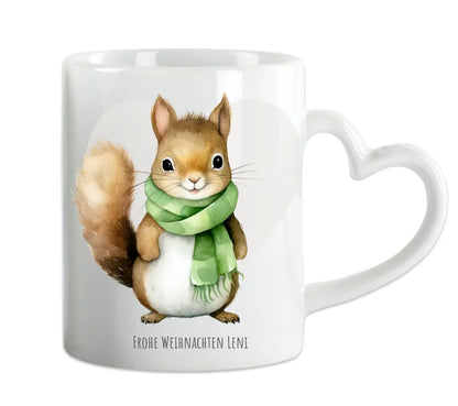 Geschenk Nikolaus, Weihnachten personalisiert -  Kindertasse, Kinderbecher, Kinderteller - Nikolaustasse, Weihnachtstasse - mit Name