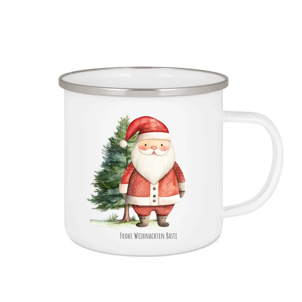 Geschenk Nikolaus, Weihnachten personalisiert -  Kindertasse, Kinderbecher, Kinderteller - Nikolaustasse, Weihnachtstasse- mit Name