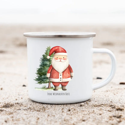 Geschenk Nikolaus, Weihnachten personalisiert -  Kindertasse, Kinderbecher, Kinderteller - Nikolaustasse, Weihnachtstasse- mit Name