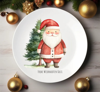 Geschenk Nikolaus, Weihnachten personalisiert -  Kindertasse, Kinderbecher, Kinderteller - Nikolaustasse, Weihnachtstasse- mit Name