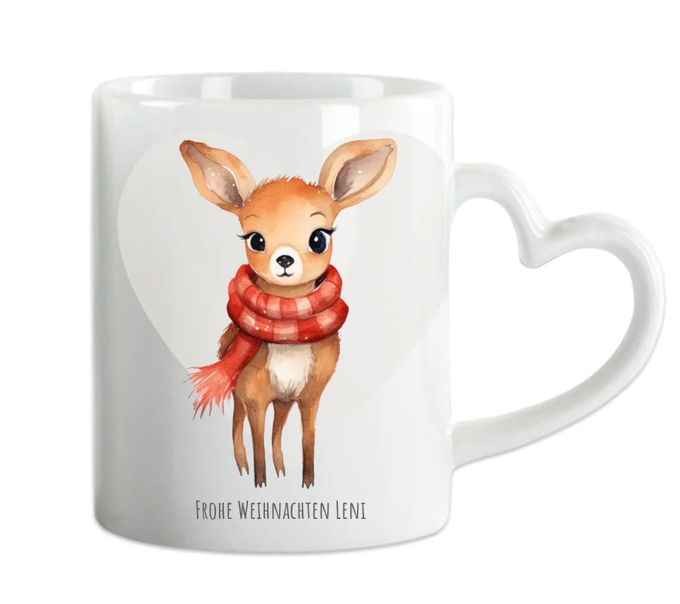 Geschenk Nikolaus, Weihnachten personalisiert -  Kindertasse, Kinderbecher, Kinderteller - Nikolaustasse, Weihnachtstasse -mit Name