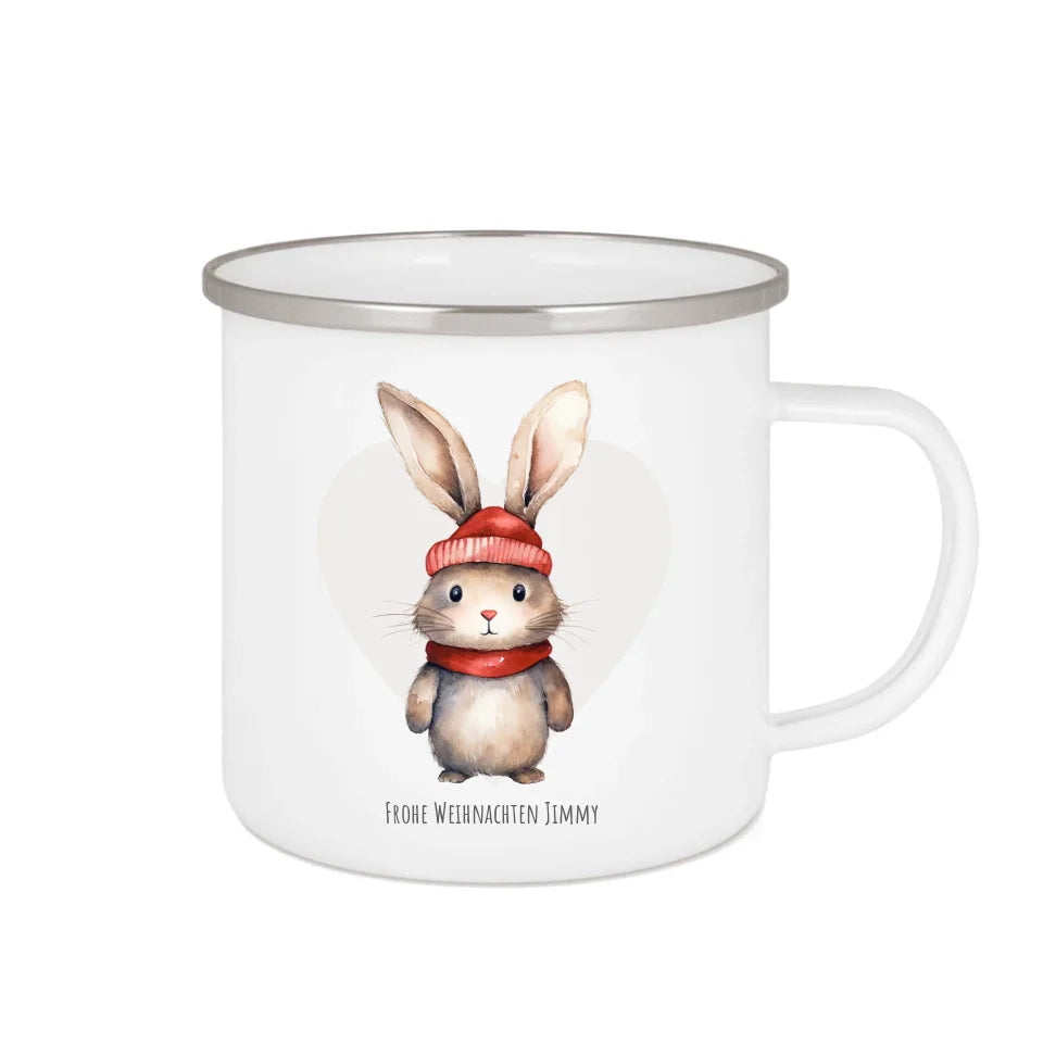 Geschenk Nikolaus, Weihnachten personalisiert -  Kindertasse, Kinderbecher, Kinderteller - Nikolaustasse, Weihnachtstasse -mit Name - mit Name