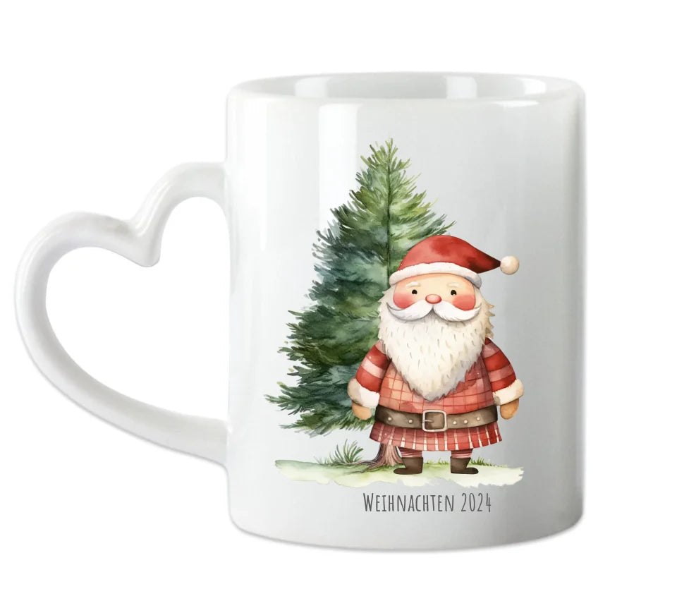 Geschenk Nikolaus, Weihnachten personalisiert -  Kindertasse, Kinderbecher, Kinderteller - Nikolaustasse, Weihnachtstasse