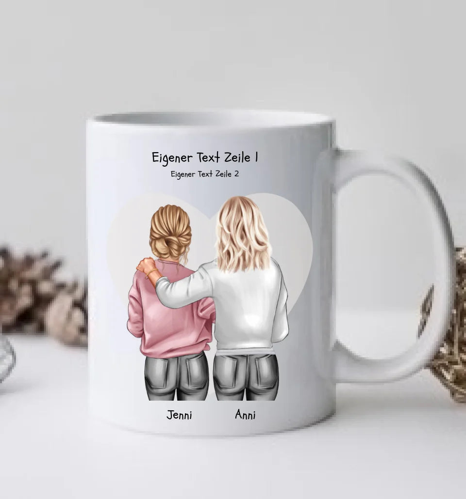 Personalisiertes Geschenk Tasse, Freundin Geschenk Tasse, Personalisiertes Geschenk Mama, Geschenk Mutter, Geschenk Valentinstag