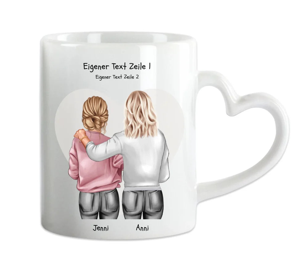 Personalisiertes Geschenk Tasse, Freundin Geschenk Tasse, Personalisiertes Geschenk Mama, Geschenk Mutter, Geschenk Valentinstag