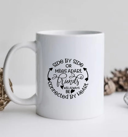 Personalisierte Tasse Geschenk für Freundin - 2 Beste Freundinnen Tasse, Kaffeebecher, Schwester, Kollegin, Weihnachtsgeschenk