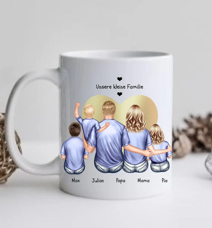 Personalisierte Tasse Geschenk Muttertag - Tasse Geschenk Vatertag - Papa Geburtstagsgeschenk - Mama Geburtstagsgeschenk