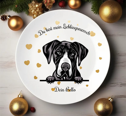 Geschenk für Hundebesitzerin / Hundebesitzer - Personalisierte Tasse mit Hund Motiv - Dog Mug für Hundefreunde und Tierliebhaber