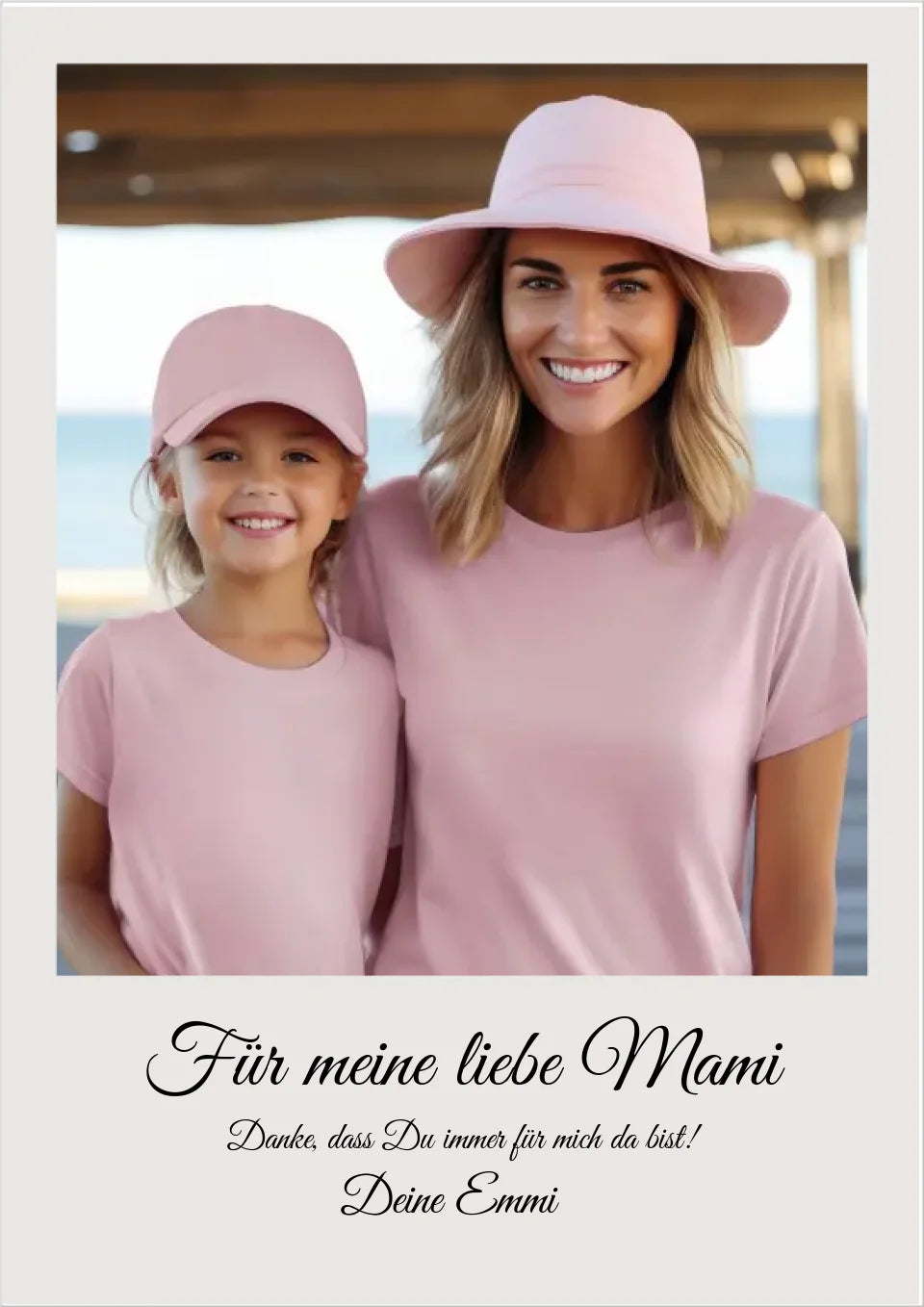 Geschenk Mama - Fotoposter Muttertagsgeschenk, Geburtstagsgeschenk, Weihnachtsgeschenk