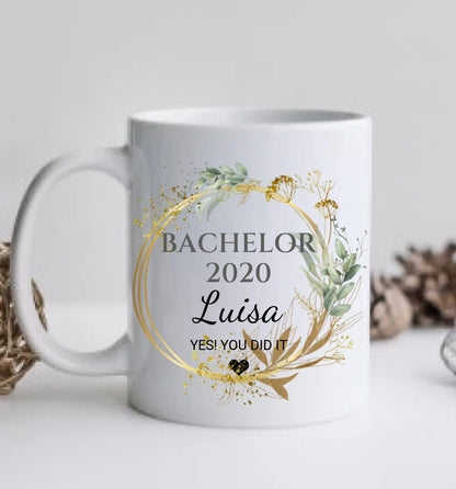 BACHELOR Personalisierte Tasse Geschenk